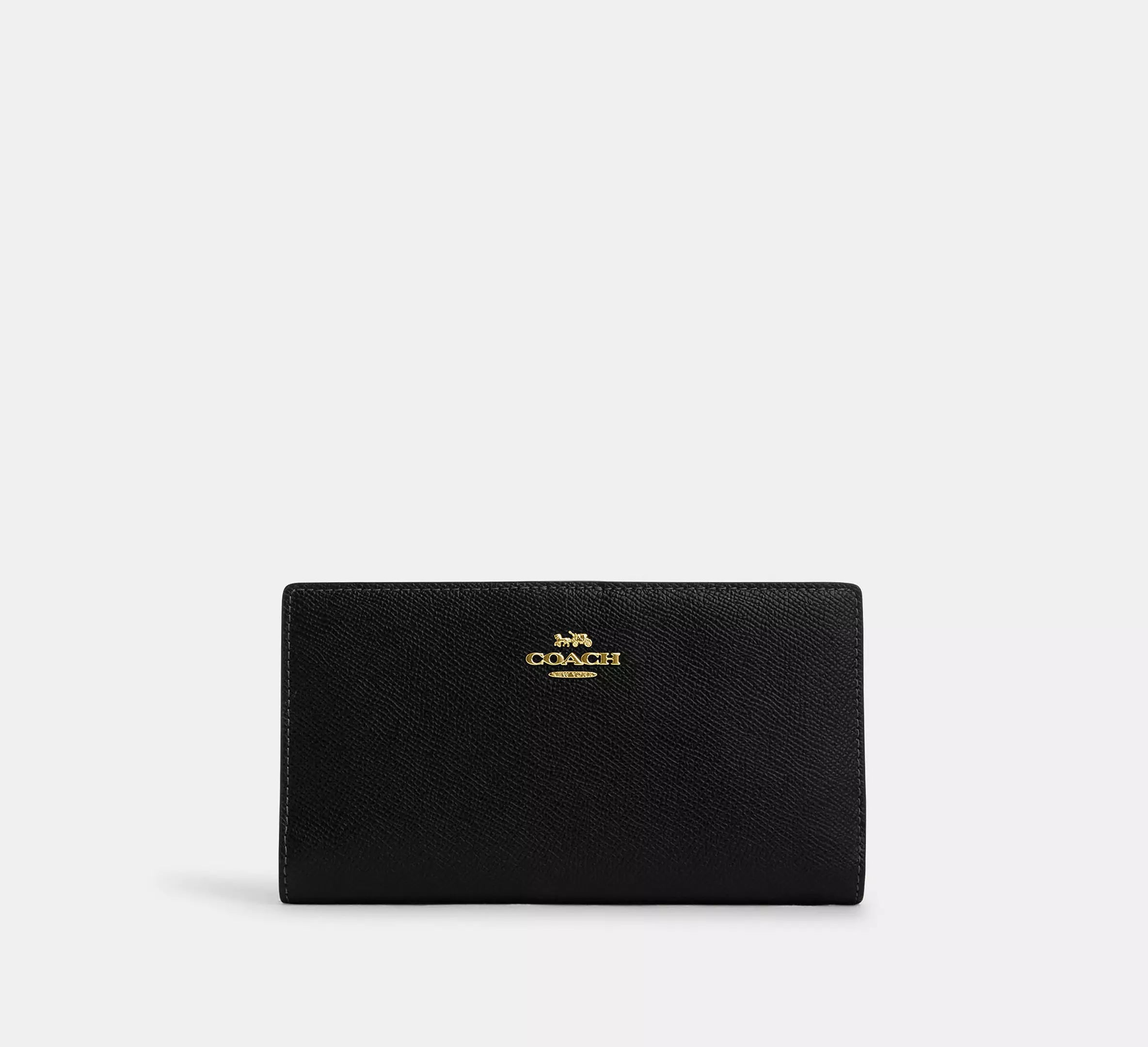 crossgrain leather/Gold/Black