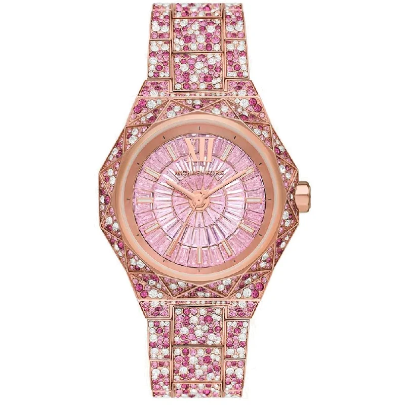 Michael Kors MK7343 Pave Rose Gold-Tone Ladies Watch