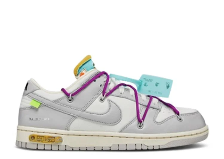 OFF-WHITE X DUNK LOW 'LOT 21 OF 50'