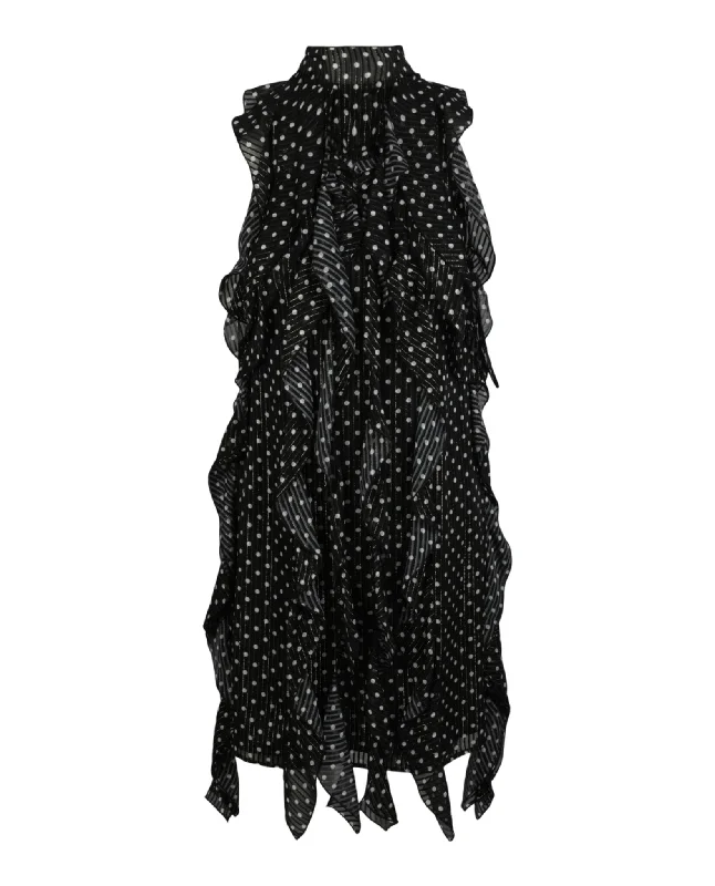 Burberry Womens Cate Polka Dot Dress