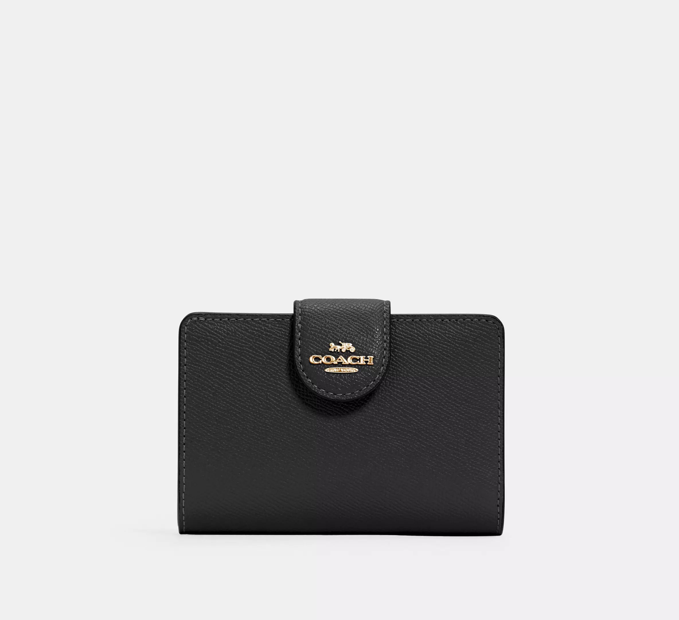 crossgrain leather/Gold/Black