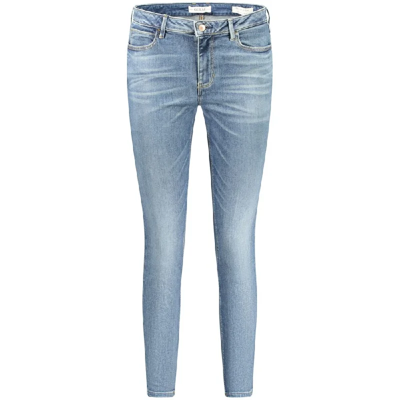 Guess Jeans Blue Cotton Jeans & Pant