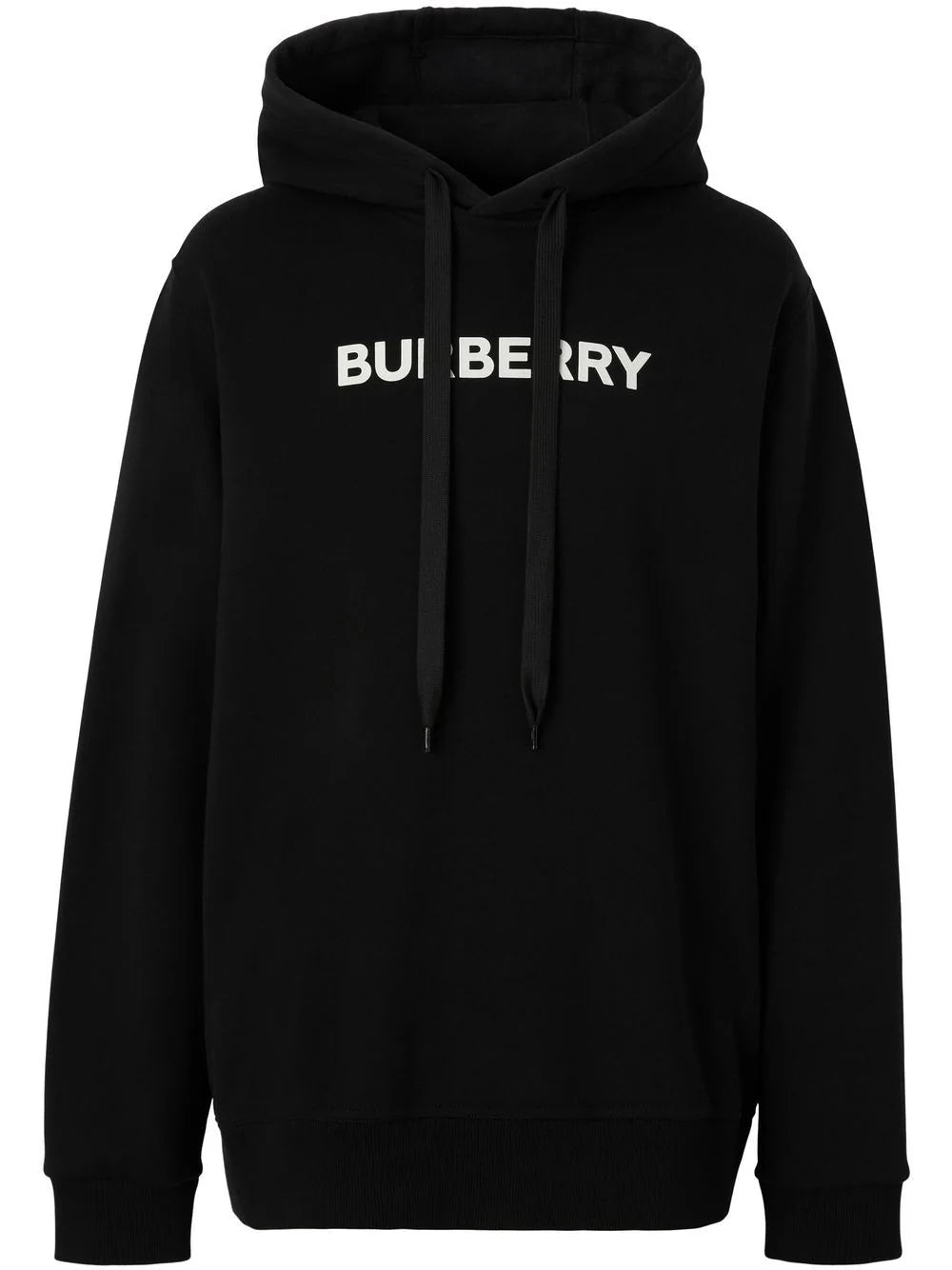 Burberry Ansdell Logo Hooded Sweatshirt Black