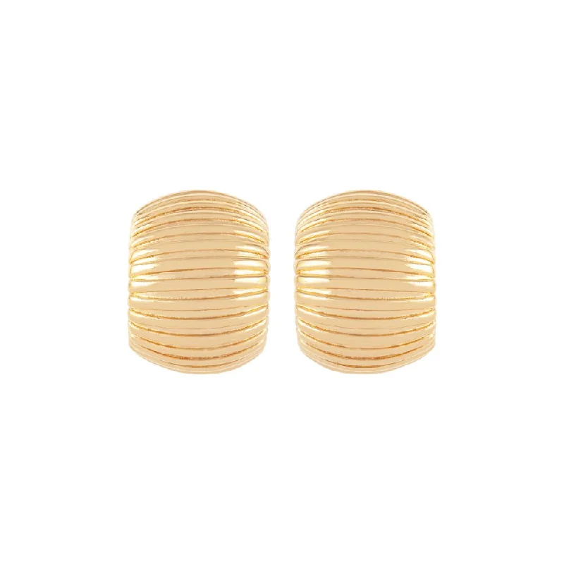 1980s Vintage Givenchy Demi-Hoop Clip-On Earrings