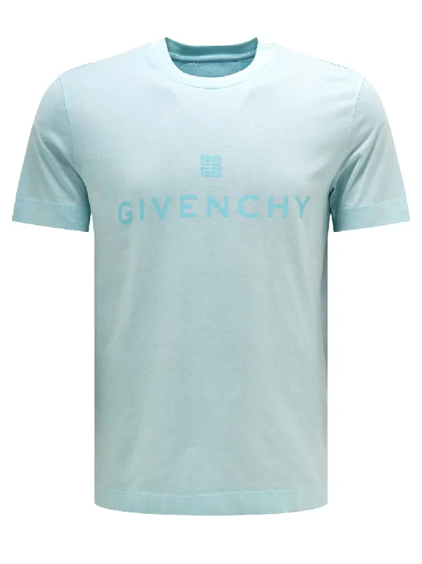 Givenchy 4G Logo T-Shirt Aqua Blue