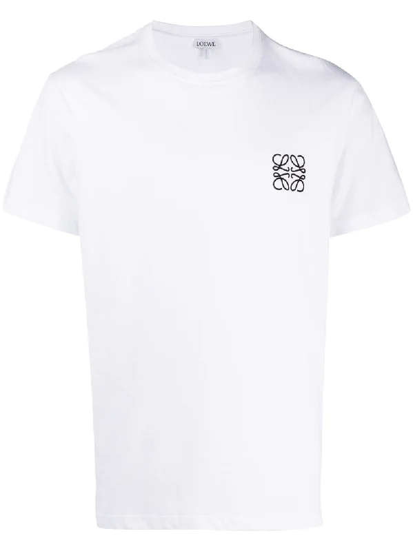 Loewe Anagram Logo Chest T-Shirt White