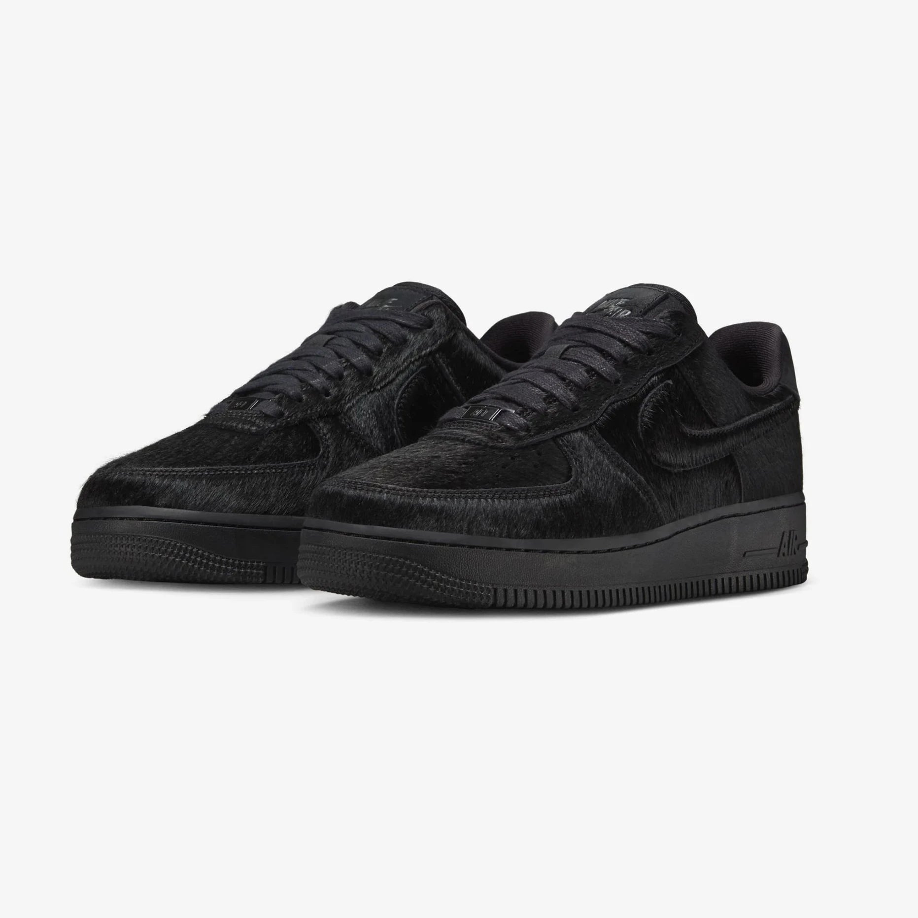 NIKE WMNS AIR FORCE 1 LOW 'BLACK PONY HAIR'