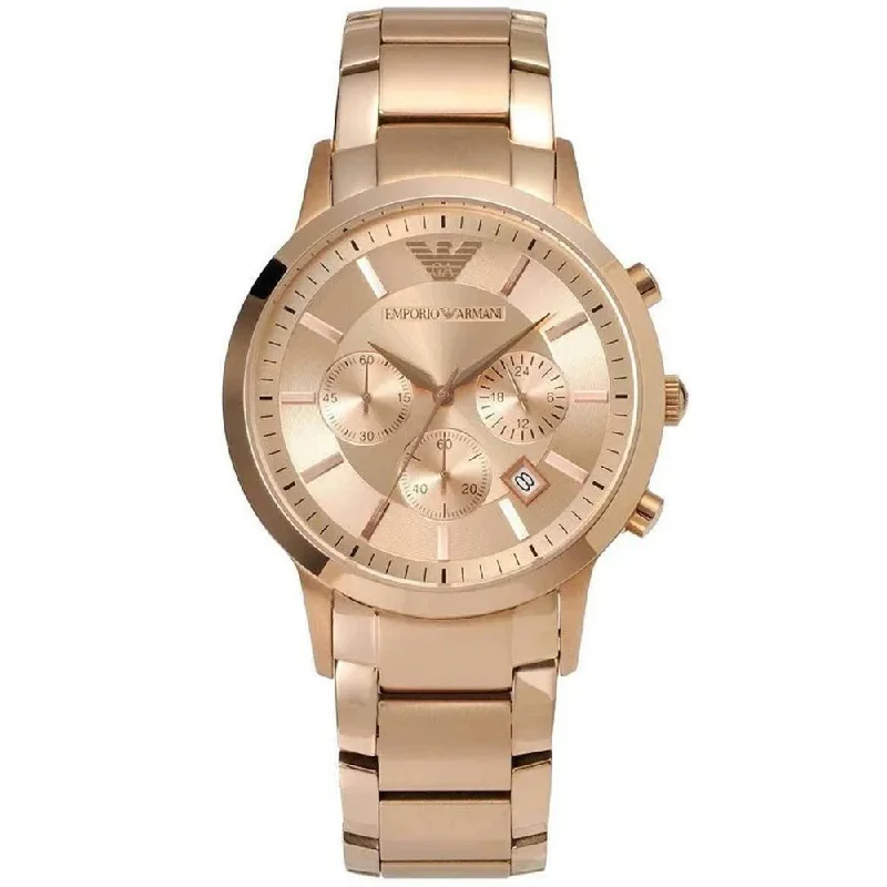 Emporio Armani AR2452 Men's Watch Rose Gold