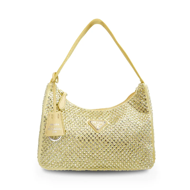 Prada 'Re-Edition 2000 Crystal' Handbag