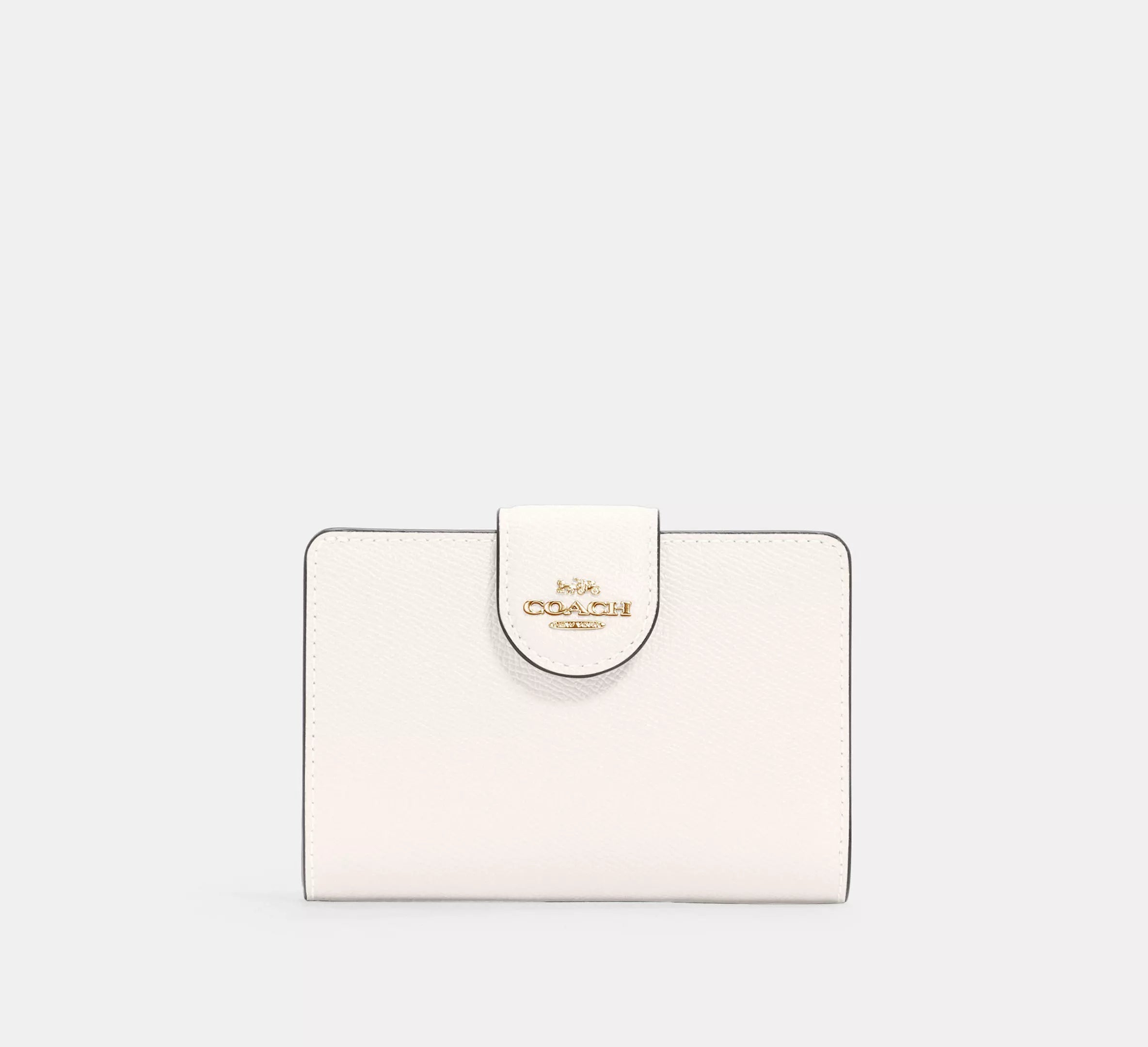 crossgrain leather/Gold/Chalk