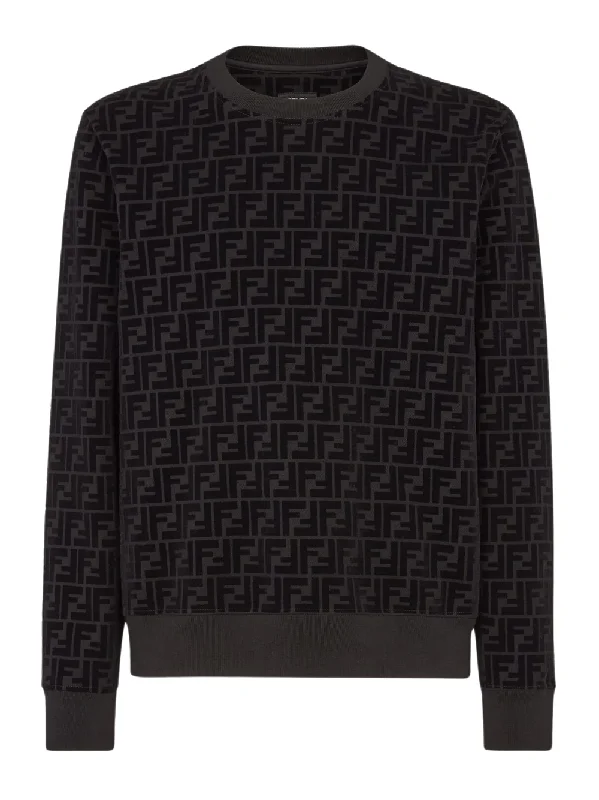 Fendi FF Logo Monogram Sweatshirt