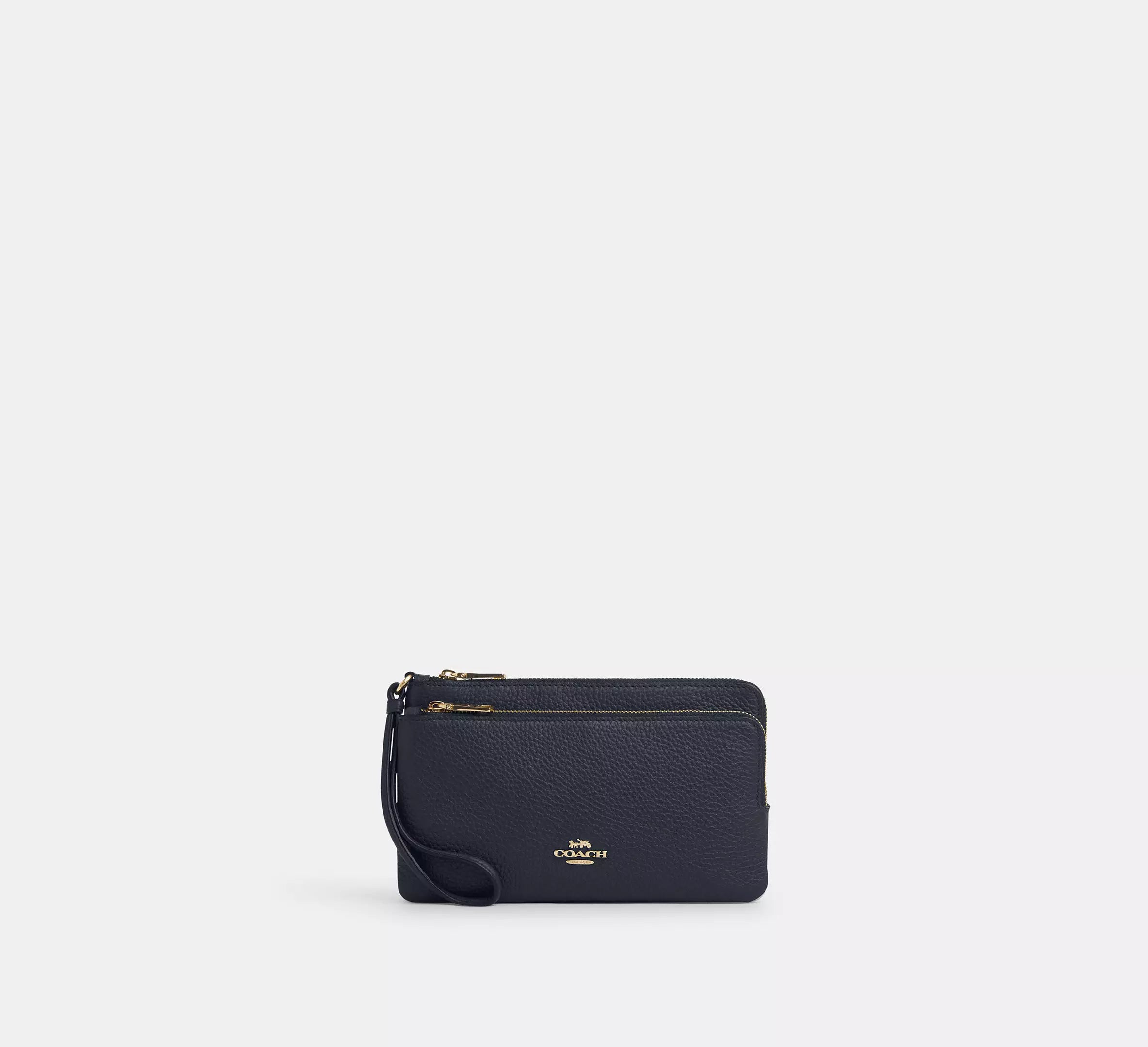 pebbled leather/Gold/Midnight