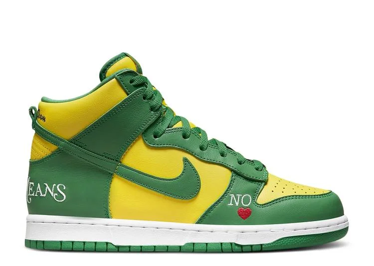 SUPREME X DUNK HIGH SB 'BY ANY MEANS - BRAZIL'