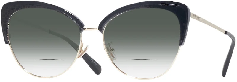 Coach 7110 w/ Gradient Bifocal Reading Sunglasses