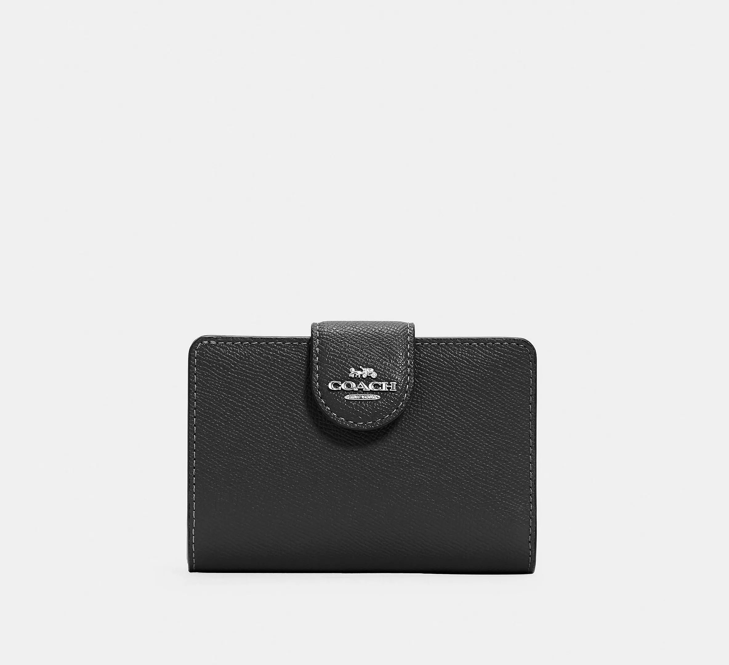 crossgrain leather/Silver/Black
