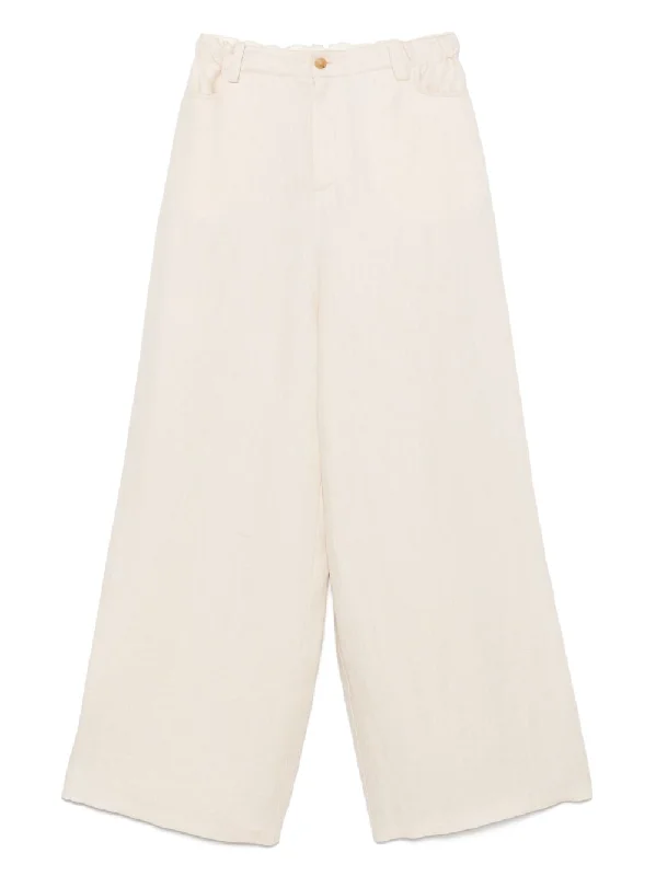 Alysi Trousers White