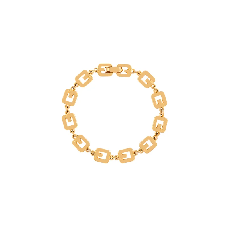 1980s Vintage Givenchy 'G' Logo Bracelet