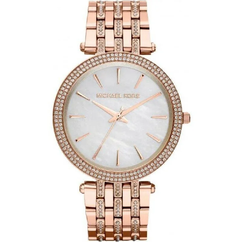 Michael Kors MK3220 Darci Mother of Pearl Dial Crystal Women's Watch