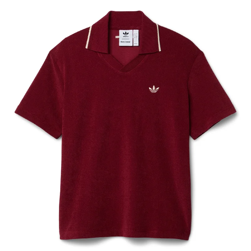 Wales Bonner x adidas Terry Polo (Collegiate Burgundy)