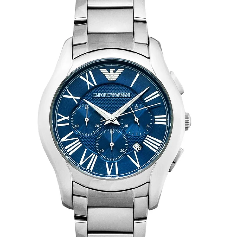 Emporio Armani AR11082 Blue Dial Chronograph Men's Watch