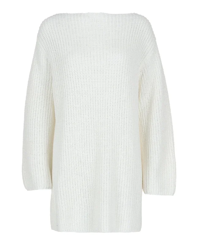 Ferragamo Womens Chunky Knit Sweater Dress