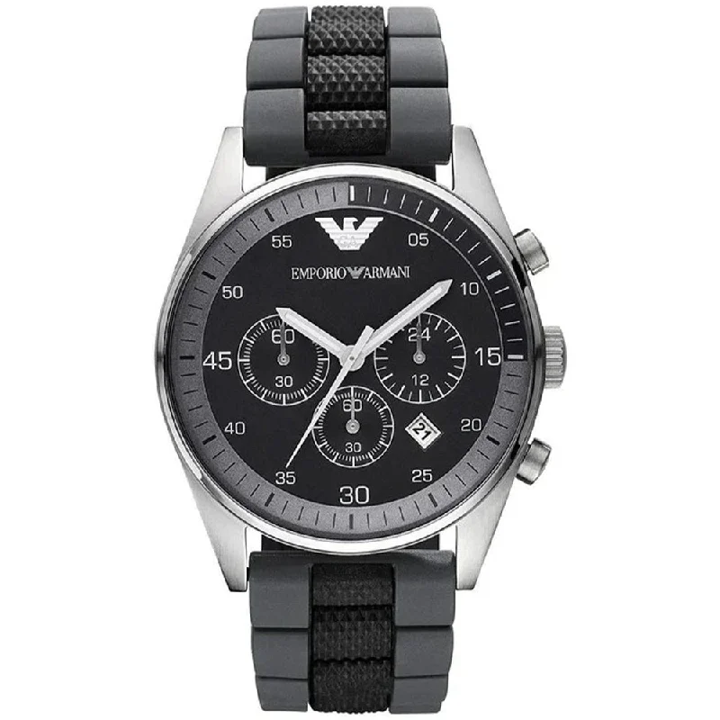 Emporio Armani AR5866 Men's Sportivo Watch Black