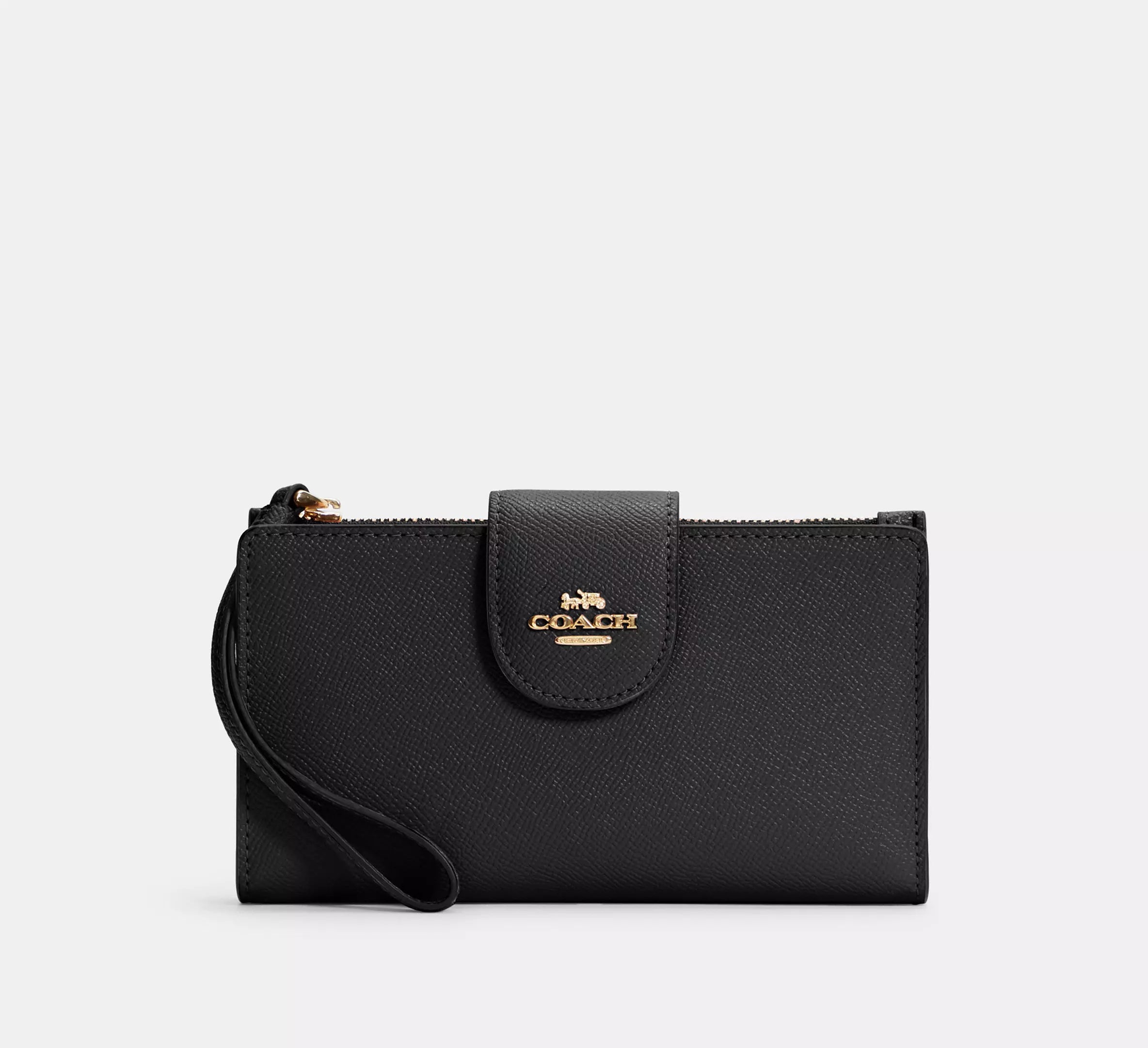 crossgrain leather/Gold/Black