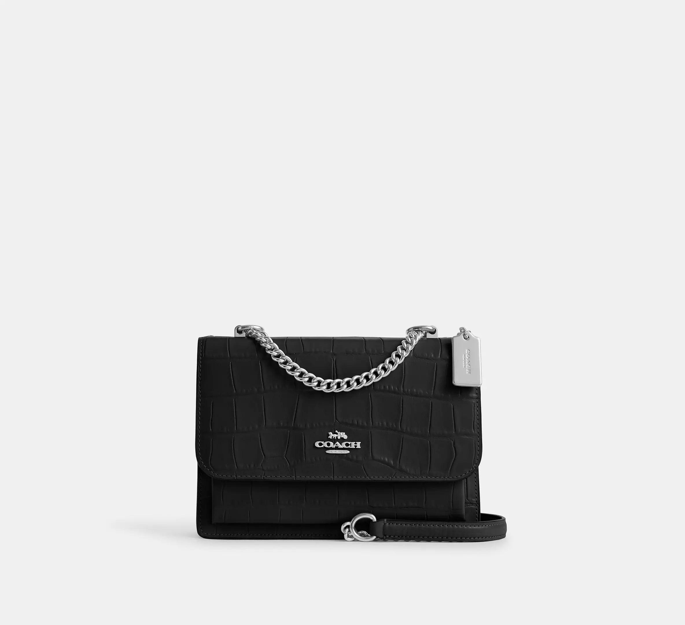novelty leather/Silver/Black