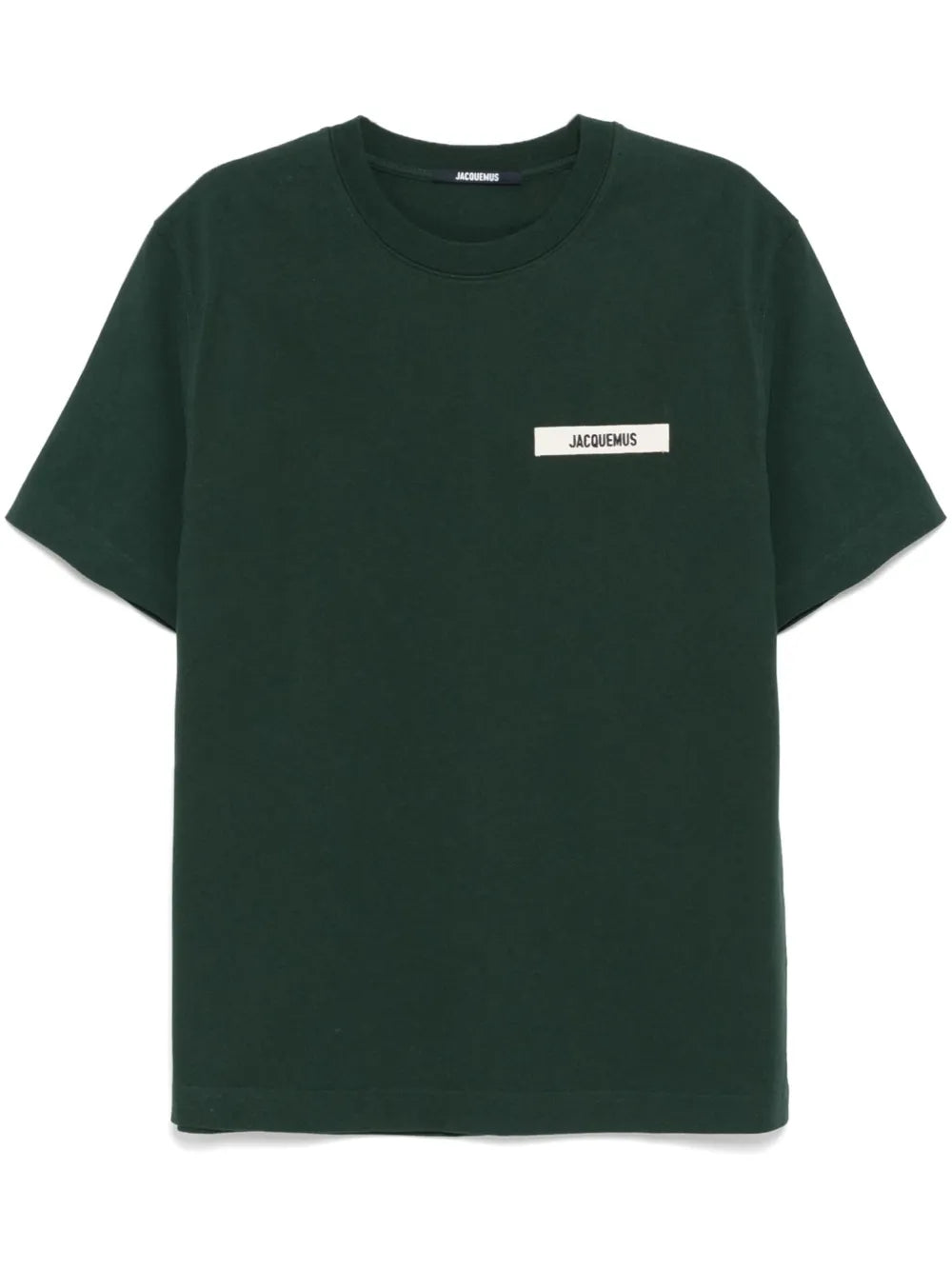 Jacquemus Gros Grain T-Shirt Dark Green