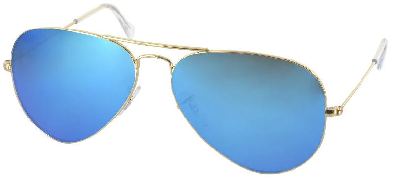 Ray-Ban 3025 Aviator Progressive Reading Sunglasses - Polarized with Mirror