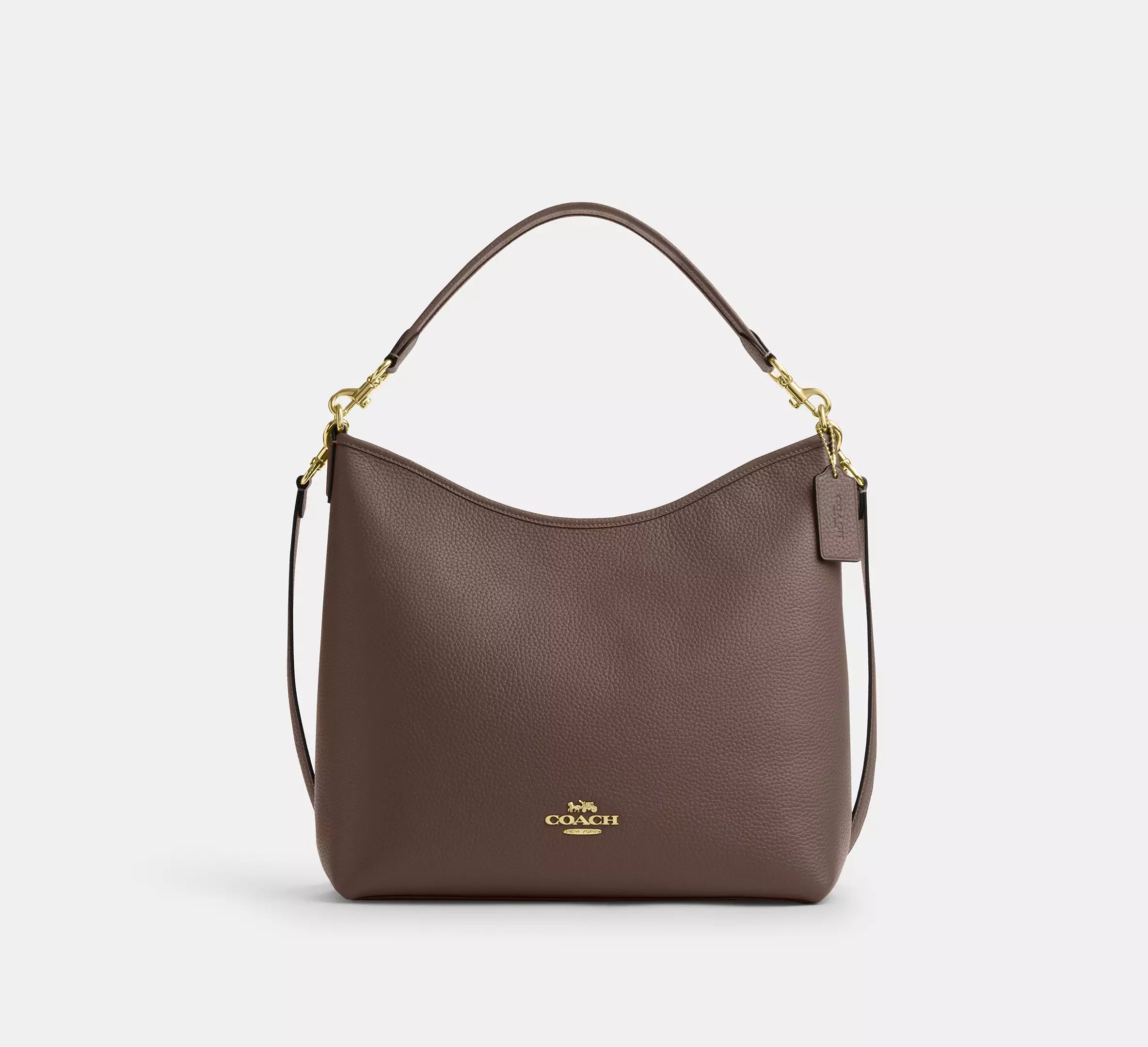 pebbled leather/Gold/Dark Stone