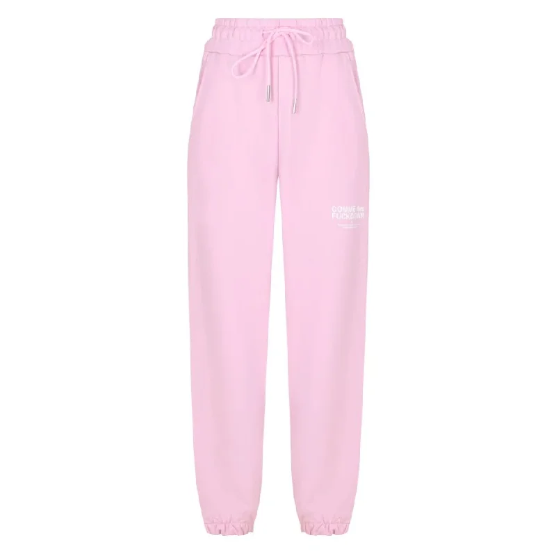 Comme Des Fuckdown Pink Cotton Jeans & Pant