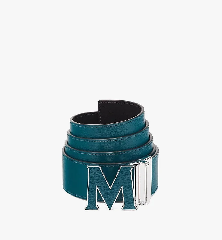 Mcm (Claus Leather Inlay M Reversible Belt 1.75” in Embossed Leather)