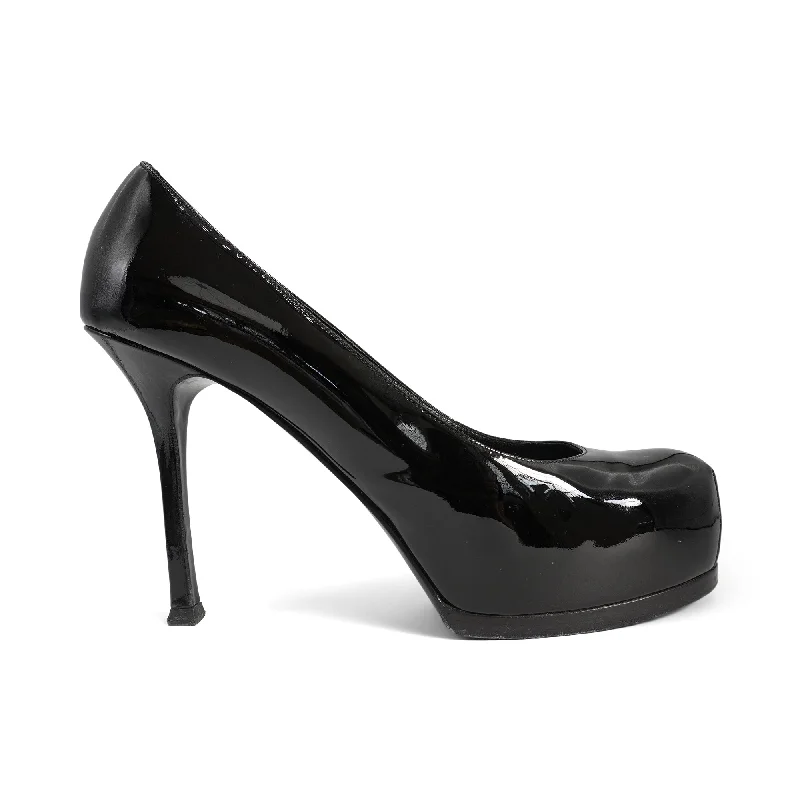 Yves Saint Laurent 'Tribtoo' Platform Heels - Women's 38.5