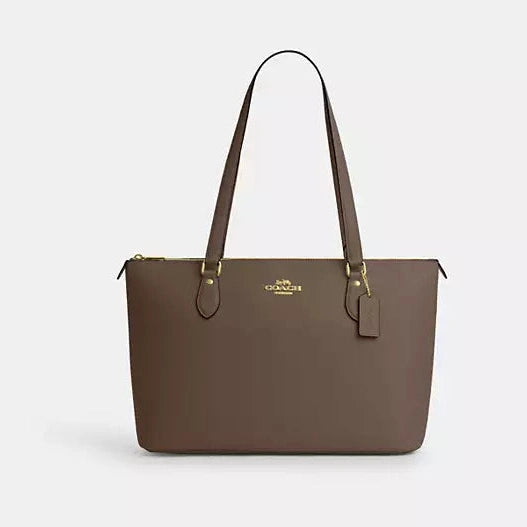 crossgrain leather/Gold/Dark Stone