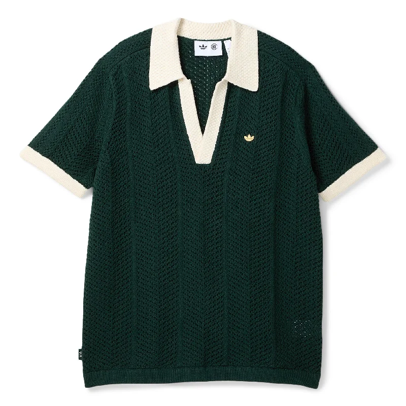 Clot x adidas Knit Polo (Green Night)
