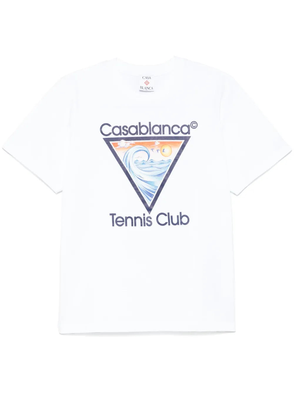 Casablanca Tennis Club Icon T-Shirt White