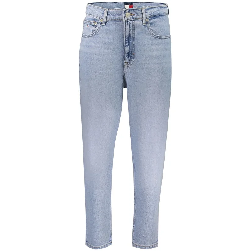 Tommy Hilfiger Blue Cotton Women Jeans
