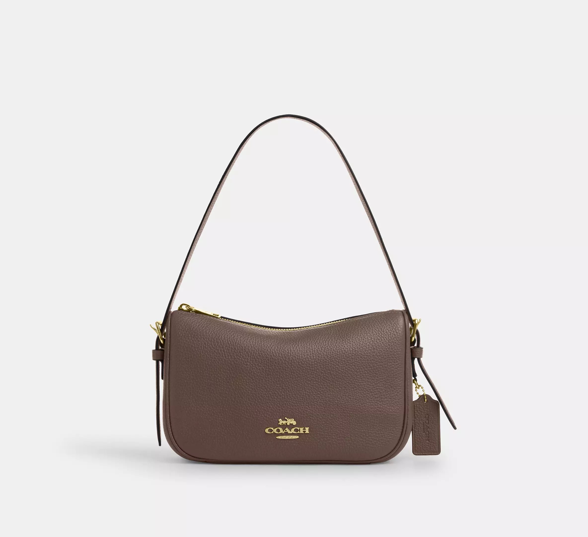 pebbled leather/Gold/Dark Stone