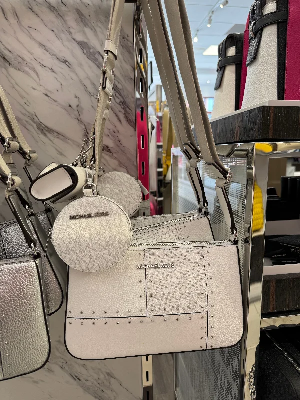 White Logo With Rivets