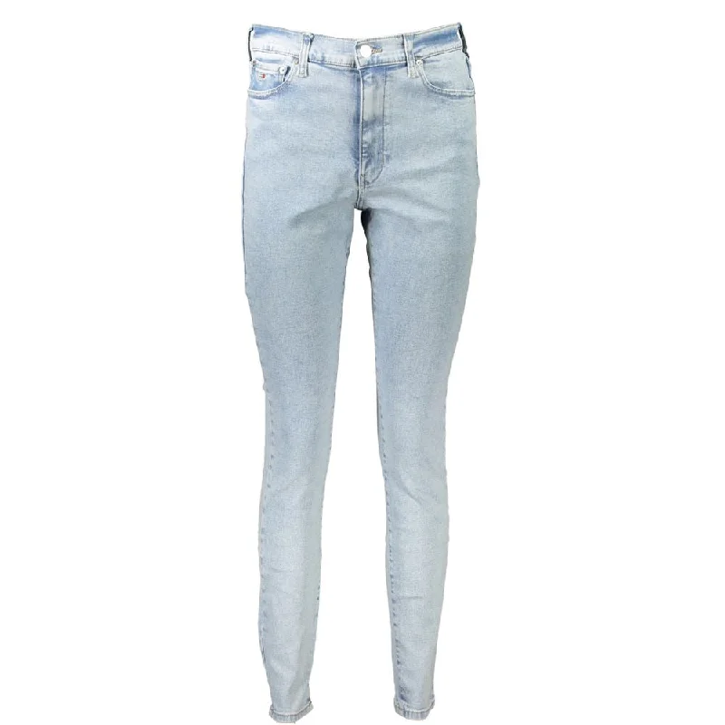 Tommy Hilfiger Light Blue Cotton Women Jeans