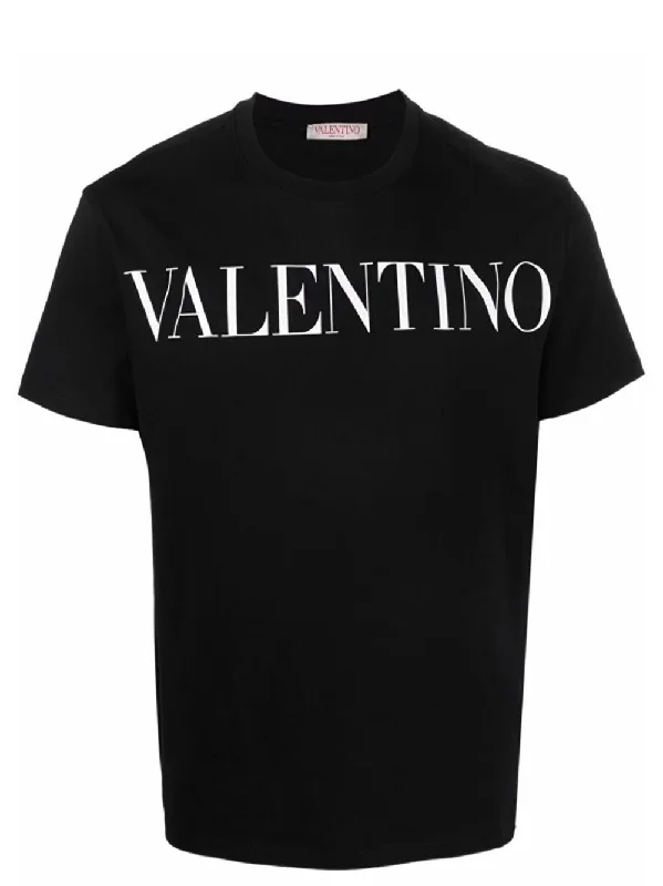 Valentino Logo Print T-Shirt Black