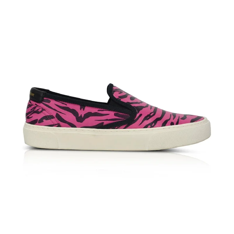 Saint Laurent Slip On Sneakers - Men's 42