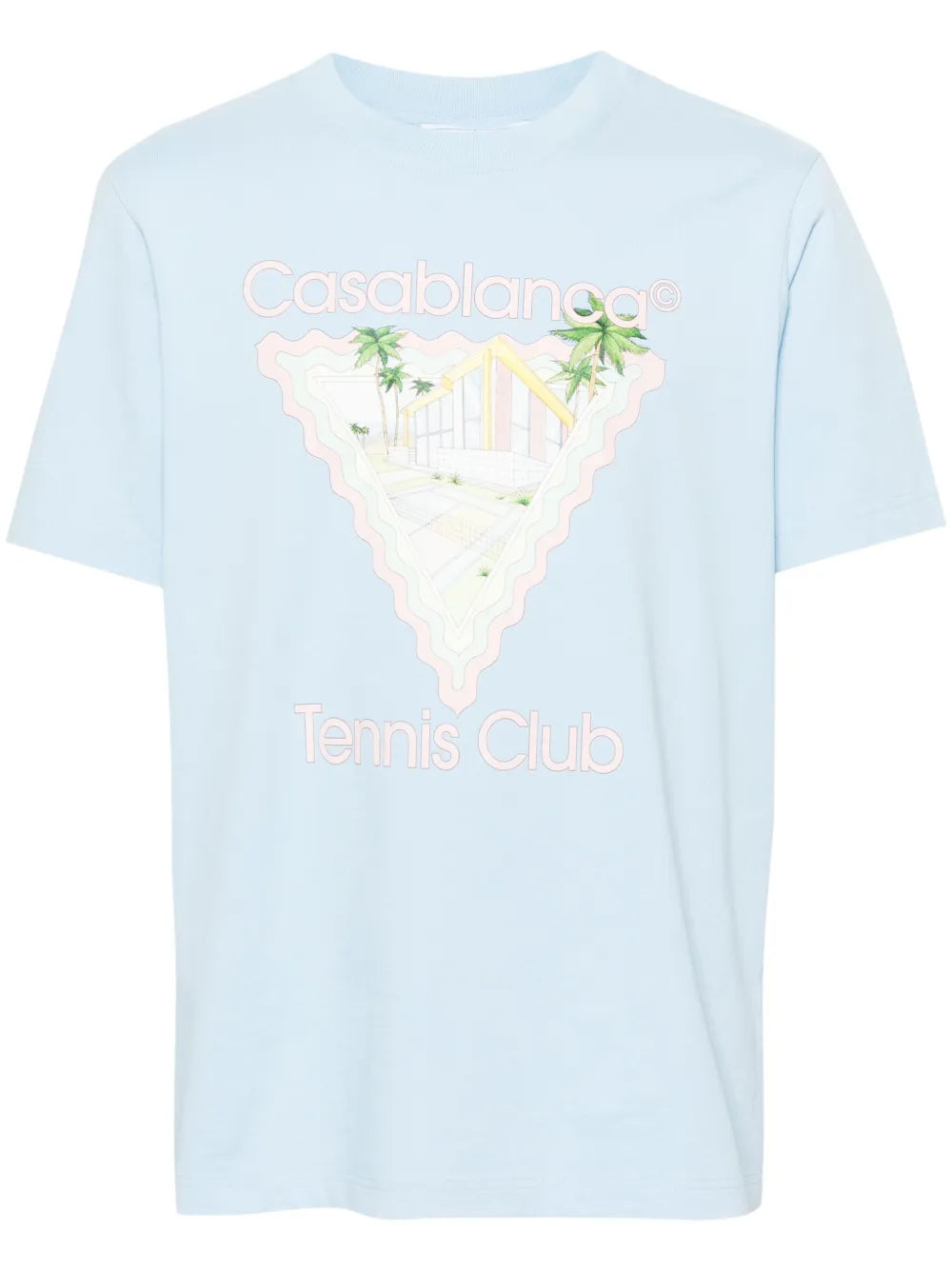 Casablanca Maison De Reve T-Shirt Blue