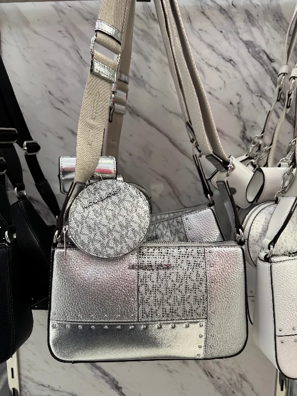 Silver Logo With Rivets