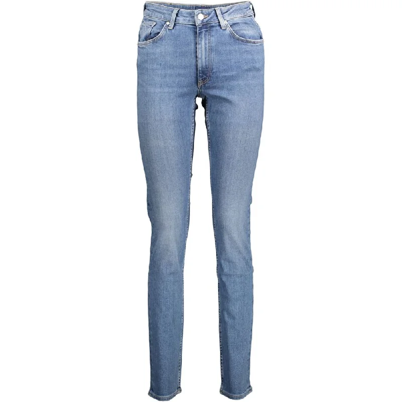 Gant Blue Cotton Jeans & Pant