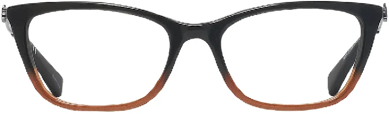 BLACK AMBER GLITER GRADIENT
