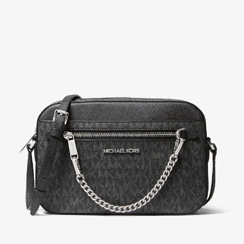 Michael Kors Jet Set Large Logo Crossbody Bag
