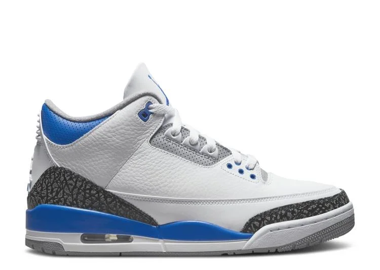 AIR JORDAN 3 RETRO 'RACER BLUE'