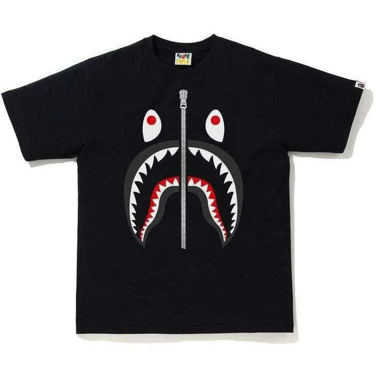 A Bathing Ape Shark Tee Black